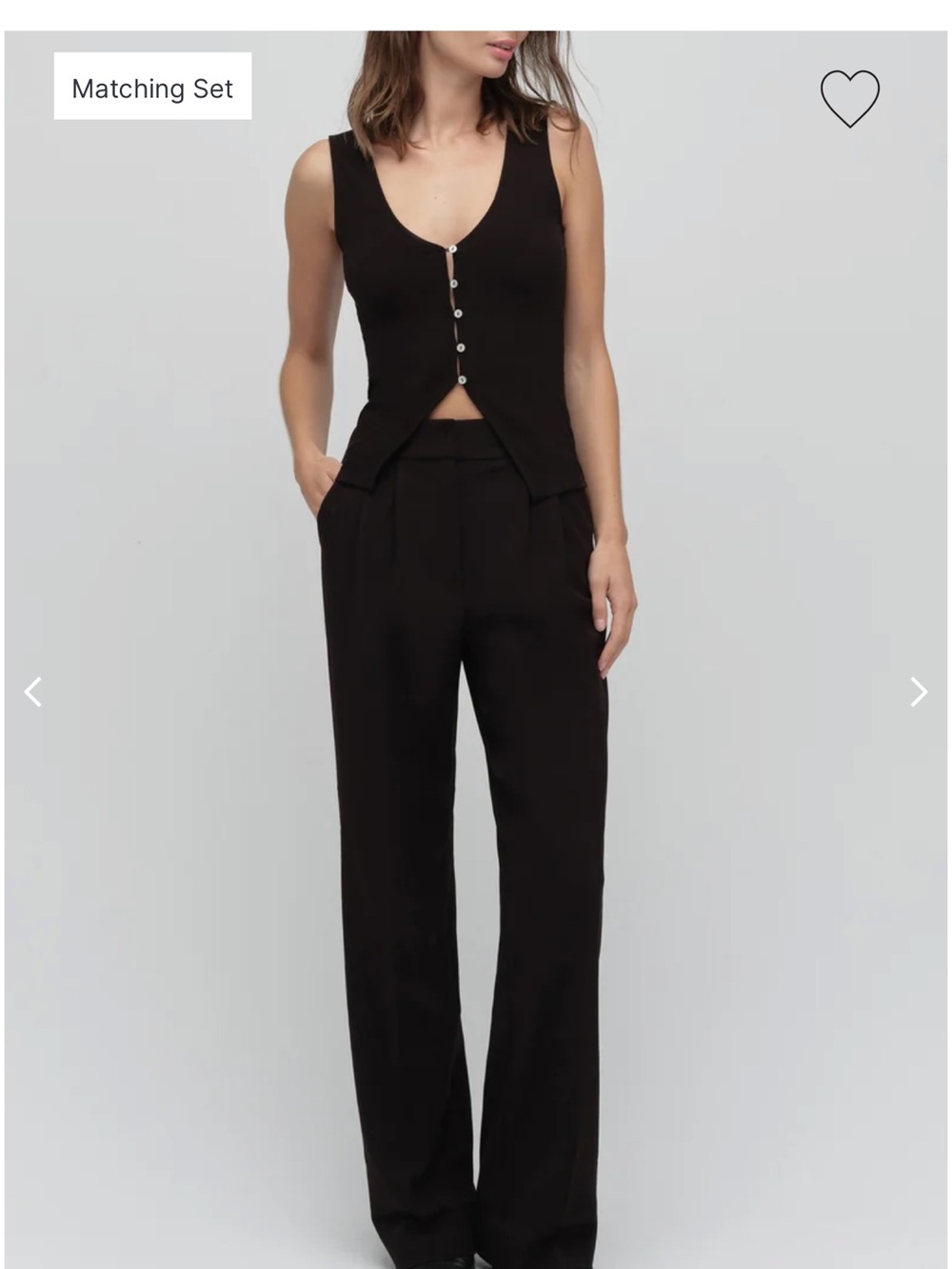 Favorite daughter - favorite pant in black size 6
